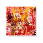 Mund im Feuer 95. Acryl auf Leinwand_100 x 100 cm_Boca 2017_1.400 Euros