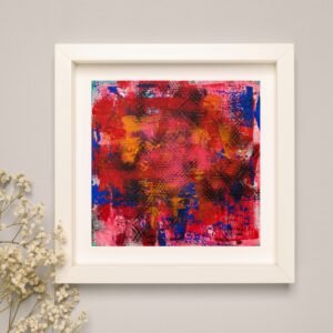 Galerie - Pinke Welle – Feuerpuls - 50 x 50 cm
