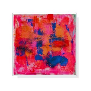 Pinke Welle – Morgenrauschen_50 x 50 cm