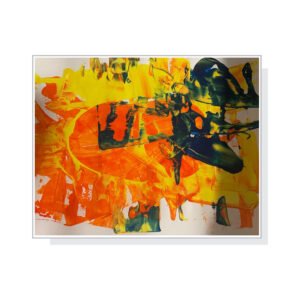 Farberausch G4 – Sonnenkern (42x59,4 cm)