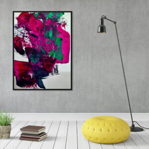 Galerie - Farberausch G6 – Tiefseegrün (42x59,4 cm)