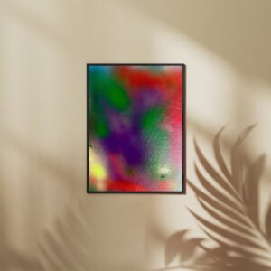 Galerie - Innere Spur IV – Übergang ins Violett (30 x 40 cm)