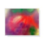 Innere Spur V – Inmitten von Rot (30 x 40 cm)